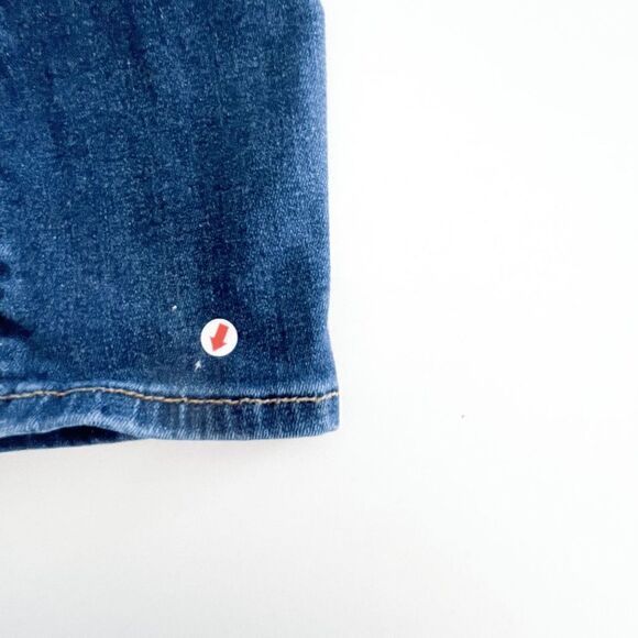Hudson Super Skinny Crop Krista Womens Low Rise Distress Light Wash Blue Jeans S - Picture 11 of 11